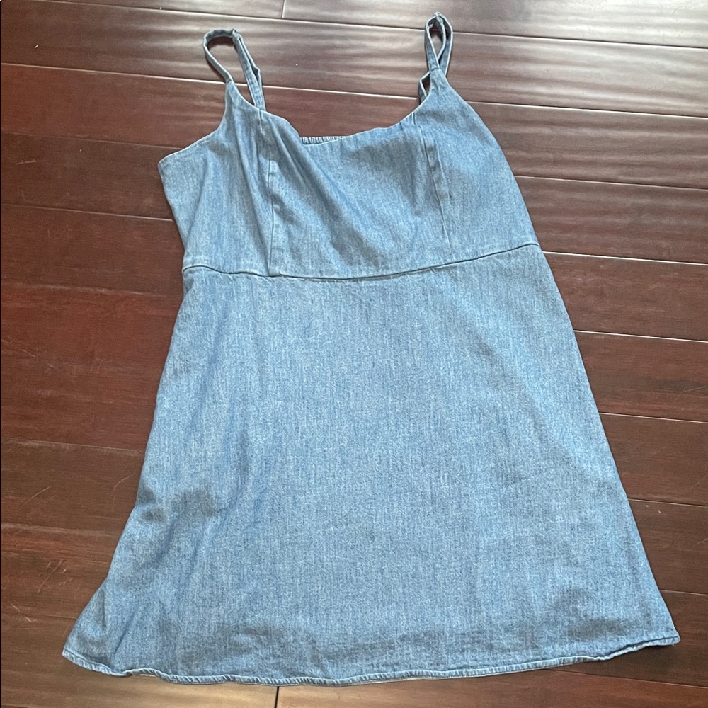 Old Navy Blue Denim Dress - Picture 3 of 6
